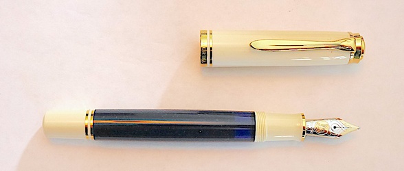 image for Pelikan M800 Blue & Cream