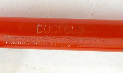 image for Parker Large Imprint Duofold Senior