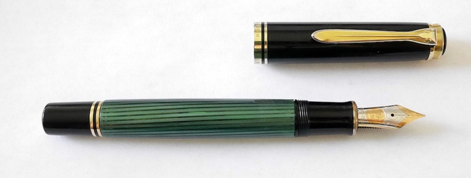 image for Pelikan M800 green stripe