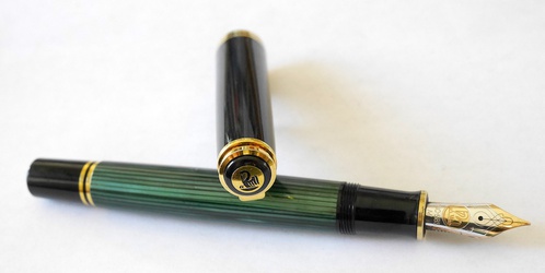 image for Pelikan M800 green stripe first year