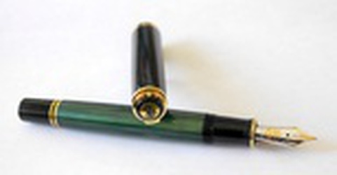 image for Pelikan M800 green stripe first year